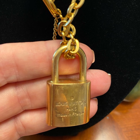 Authentic Louis Vuitton Lock Necklace - Picture 6 of 6